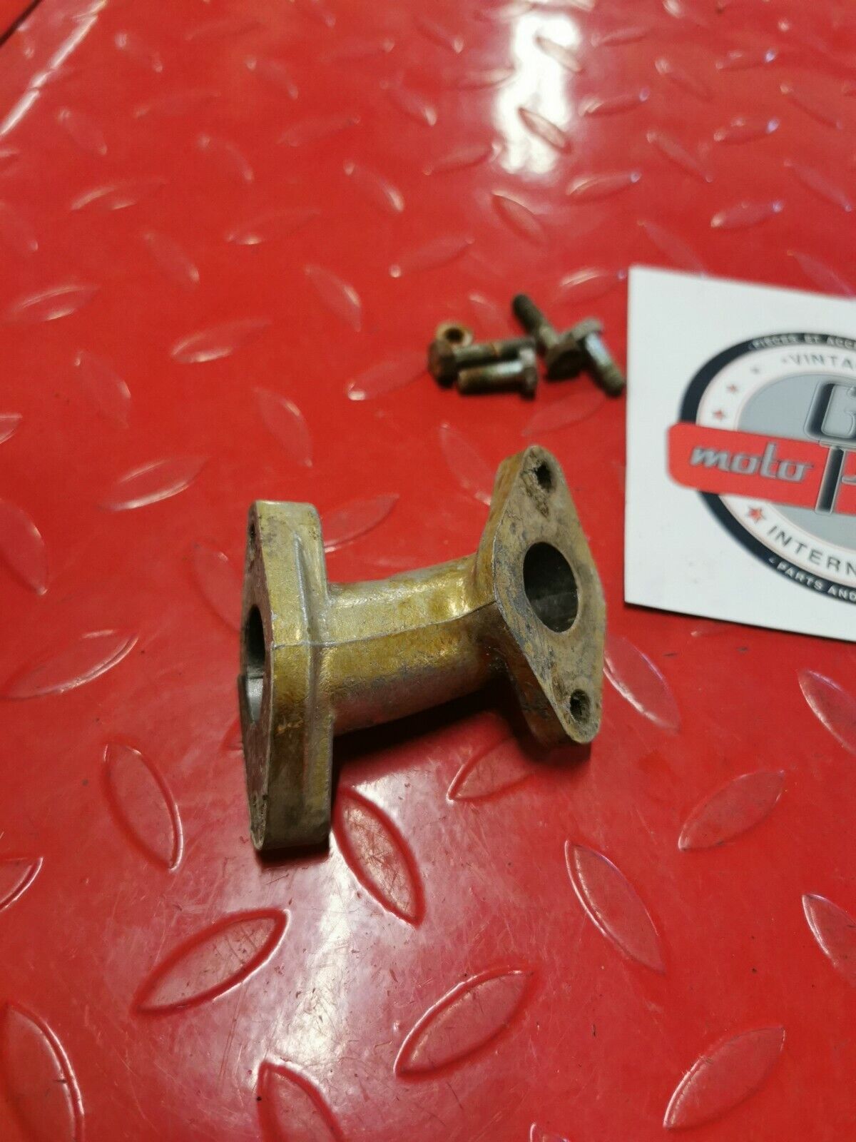 Honda ST90 1973 intake manifold inlet pipe 1974 1975