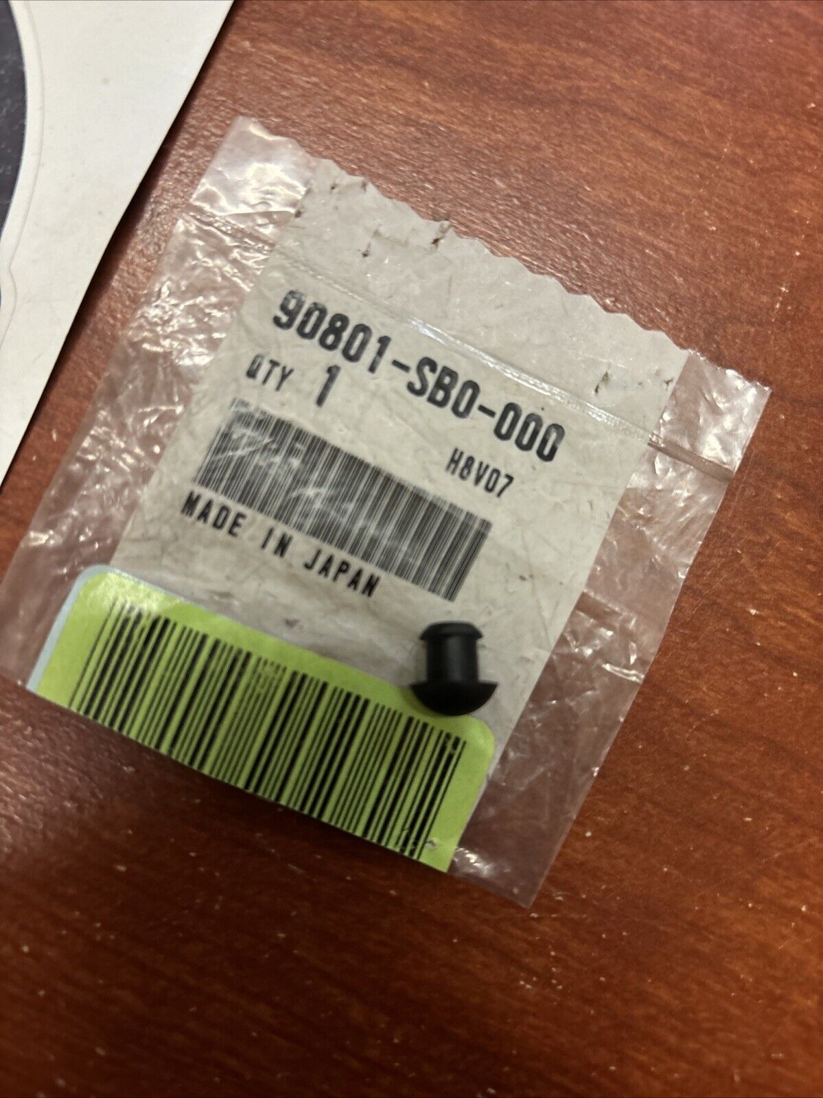 NOS Honda ACCORD PRELUDE TRX500FA CHANGE REINFORCEMENT PLUG 90801-SB0-000 H155