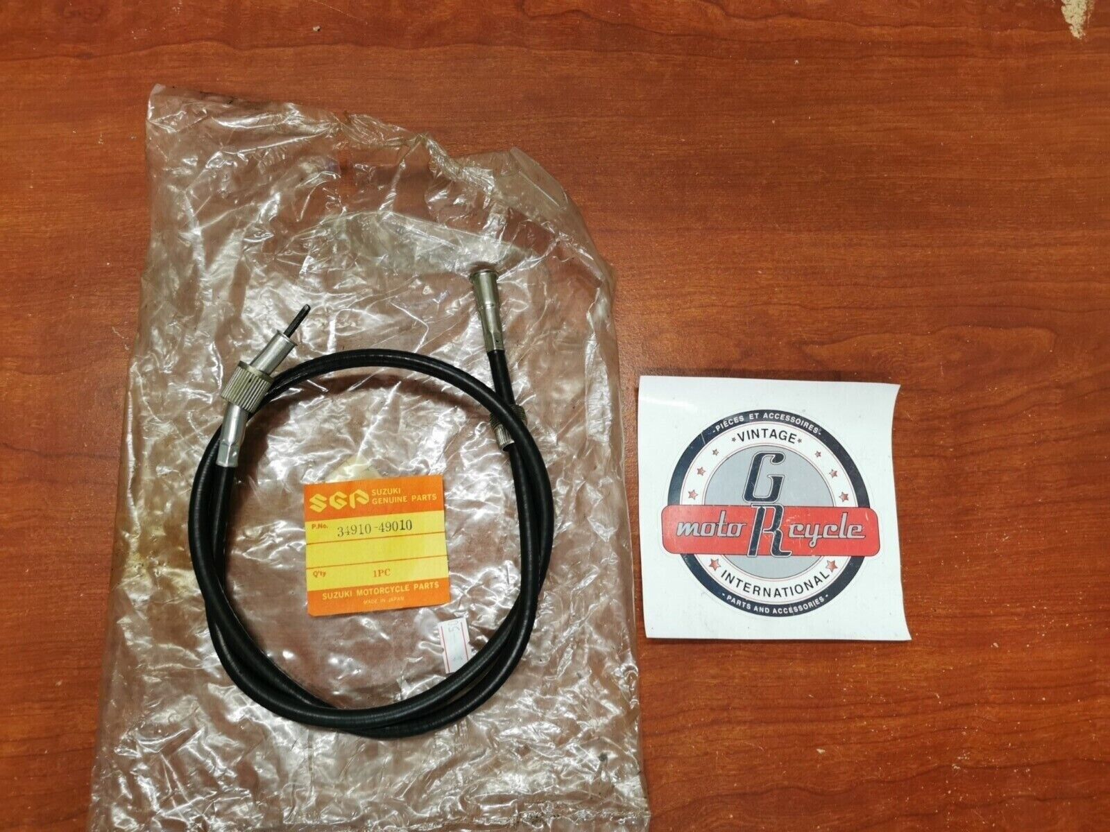 NOS SUZUKI LT250 GS1000 GS425 SPEEDOMETER CABLE 34910-49010 SUB. 34910-24500 S30