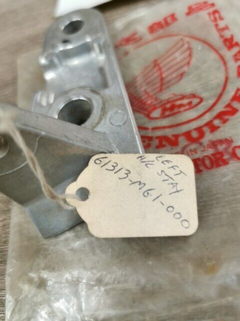 NOS HONDA CB1000C CB1000 1983 STAY L HEADLIGHT 61313-MG1-000 H89