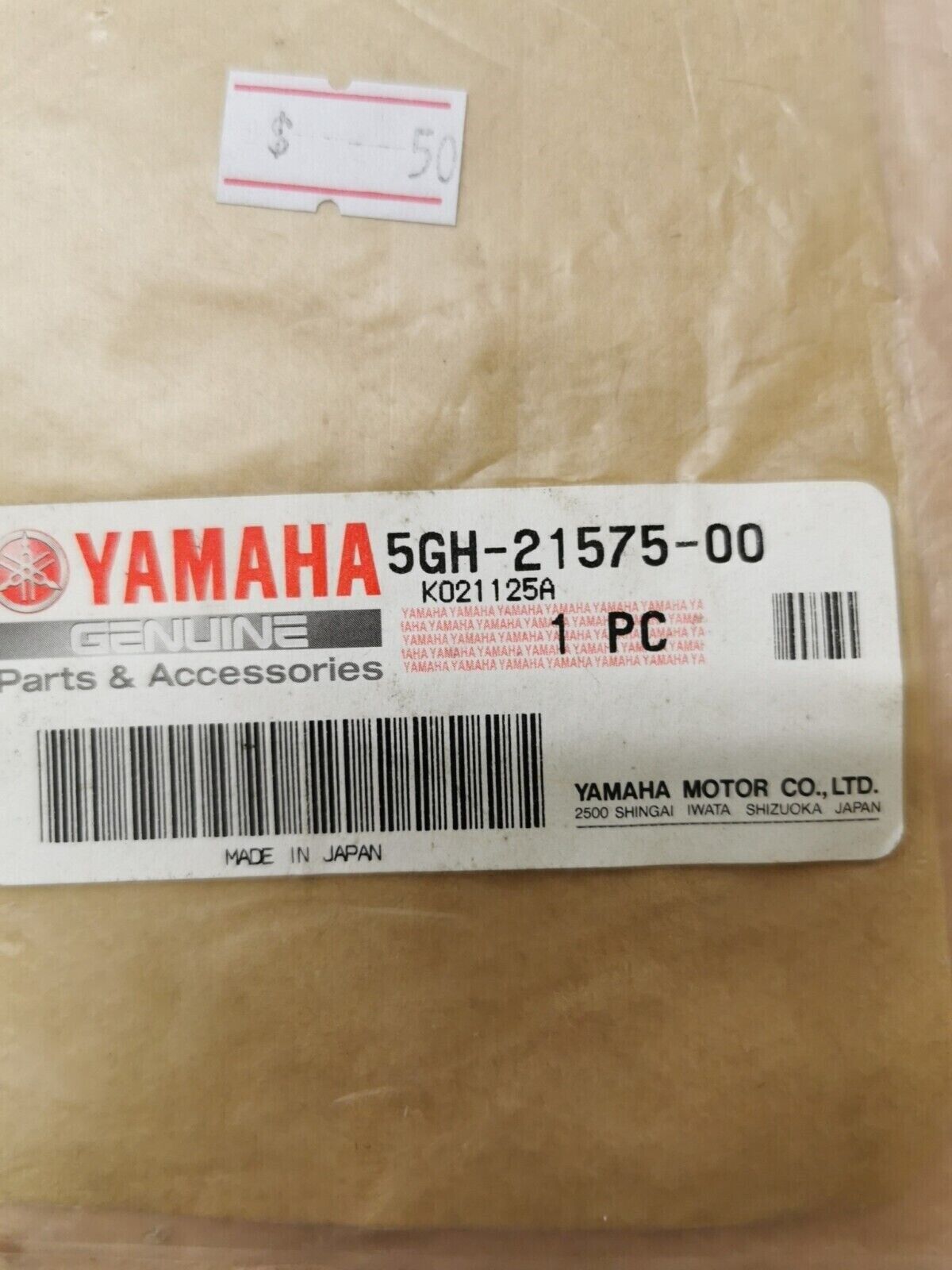 NOS YAMAHA YFM400  2000 - 2002  SEAL 1  5GH-21575-00   Y49
