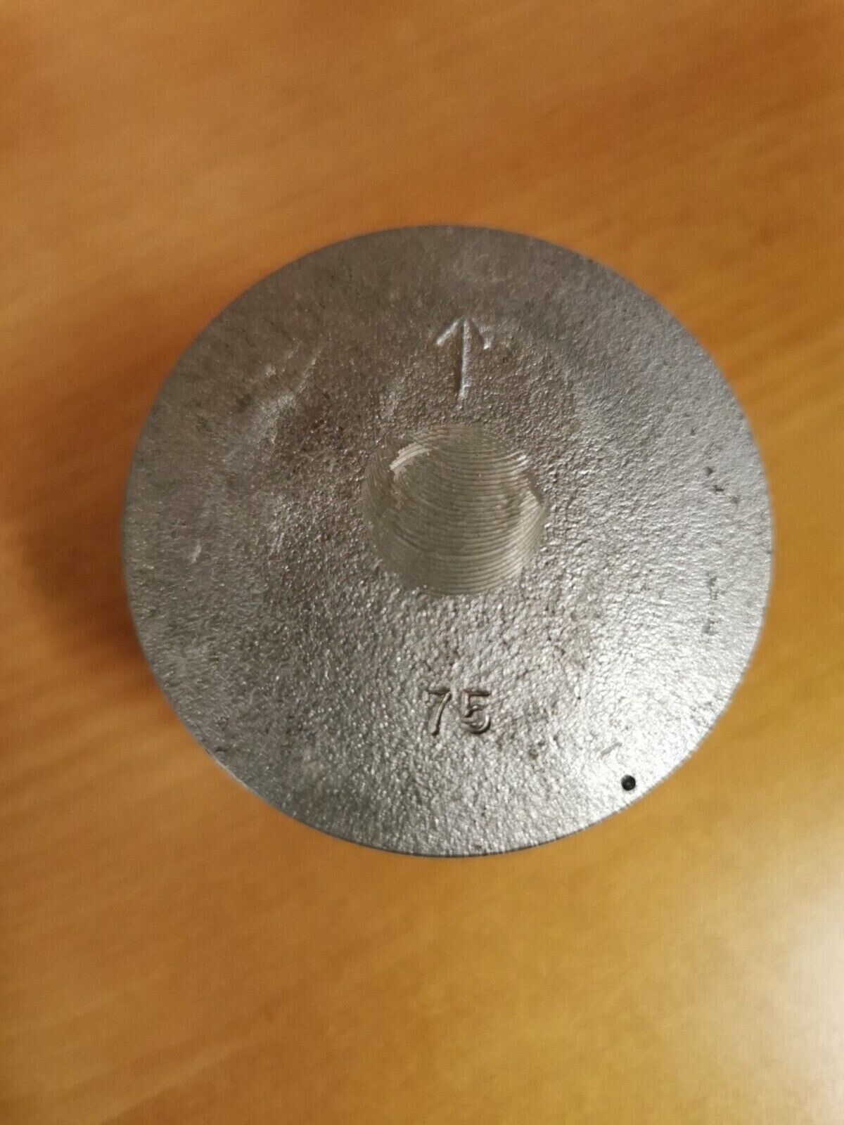 NOS YAMAHA YZ125 1974 - 1977  PISTON 3 O/S 0.75   537-11637-02-00    Y46