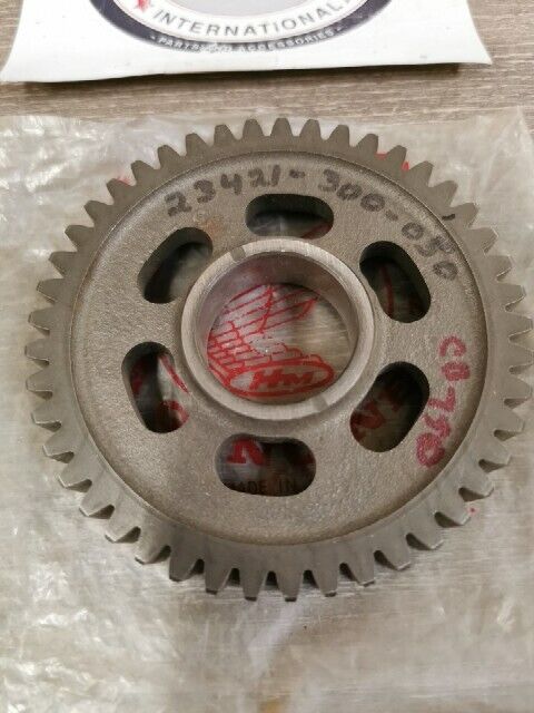 NOS HONDA CB750F CR125M 1974 1975 GEAR COUNTERSHAFT LOW 45T 23421-300-050 H92