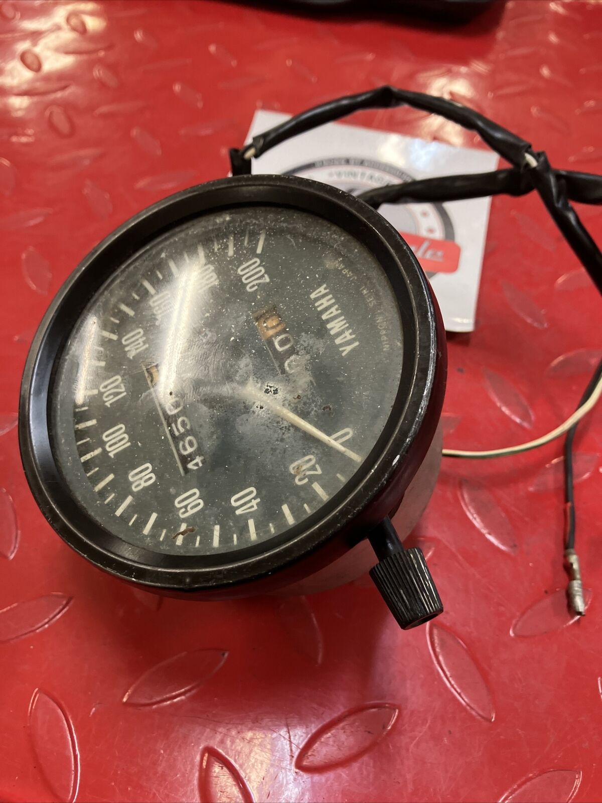 Yamaha RD400 1977 speedometer 1976