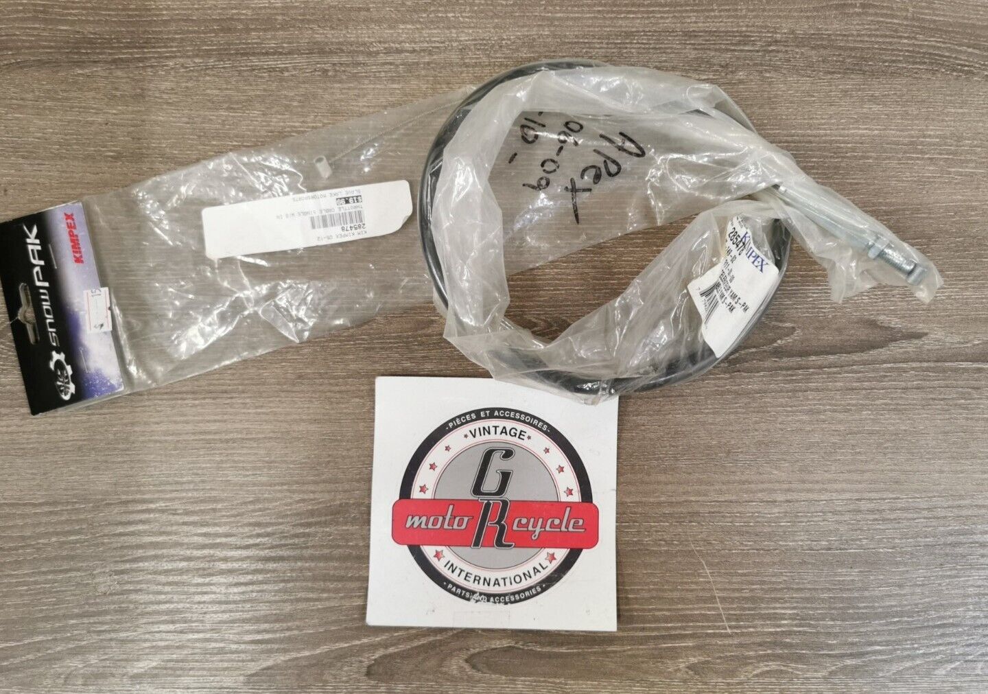 NOS SNOW PAK YAMAHA APEX 2006 - 2010 Throttle Cable 05-149-02 J41