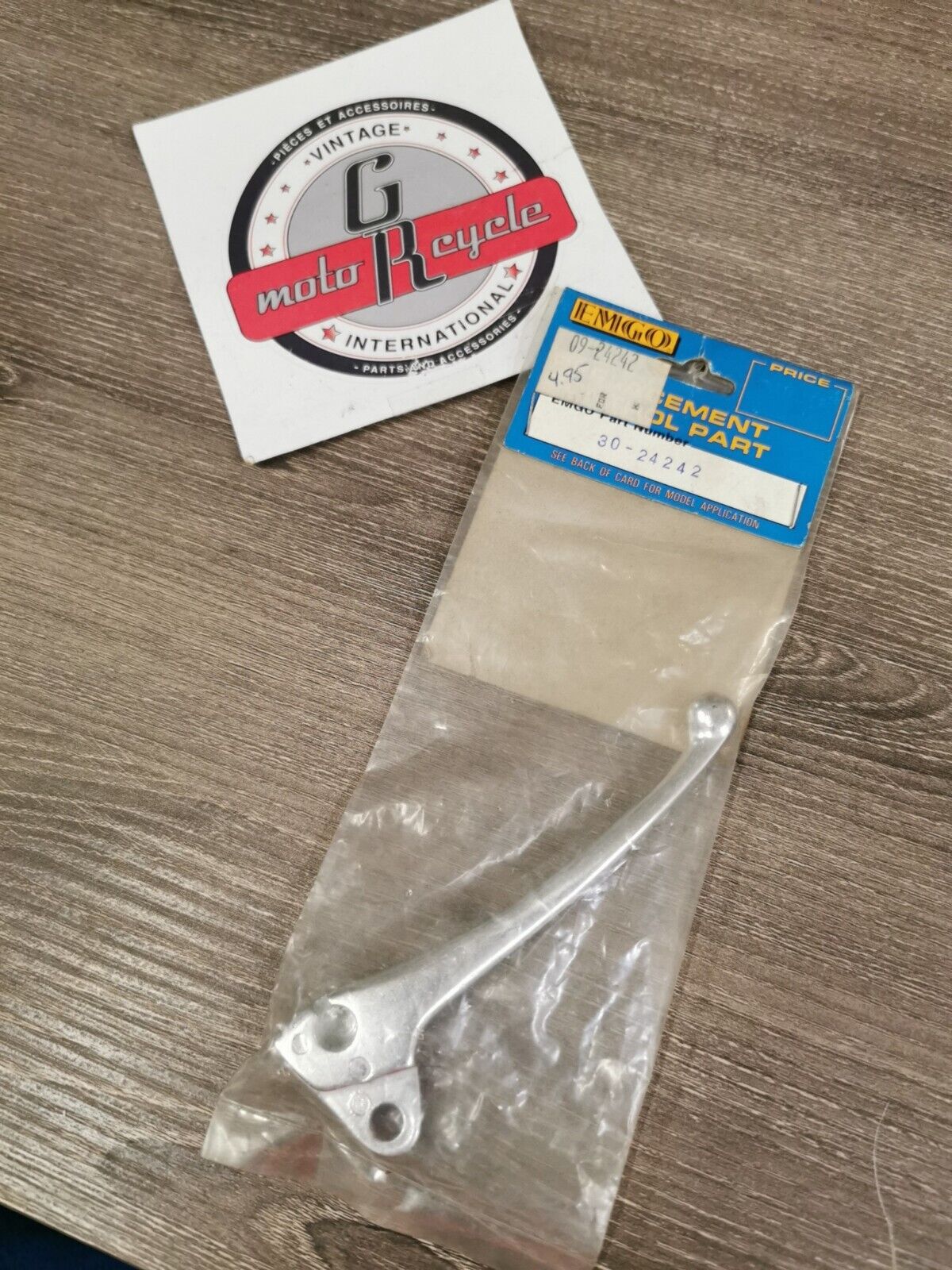 NOS EMGO YAMAHA SA50  PASSOLA LEVER REAR BRAKE  30-24242 J27