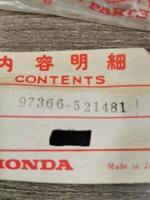 NOS HONDA CL350 CB250 SL350 SPOKE 9X154 97366-52148-1 H94