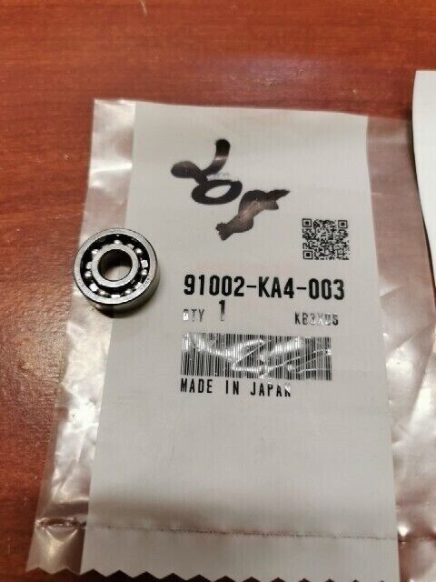 NOS Honda CR125R CR250R CR500R CRM250R RS125R BEARING (7X19X6) 91002-KA4-003 H93
