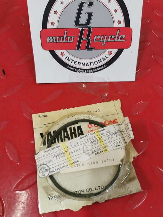 NOS YAMAHA   YZ250 1978 1979  PISTON RING SET 4TH    2X7-11601-40  Y51