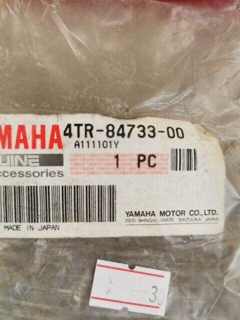NOS YAMAHA ATV YFM35RYL YZF600RR YFM350RT TAILLIGHT LENS 4TR-84733-00-00 Y108