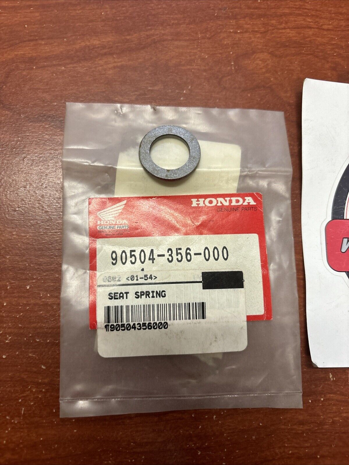 NOS Honda ATC200X CB250RS CX500C GL500 XL250 WASHER 16MM 90504-356-000 H141