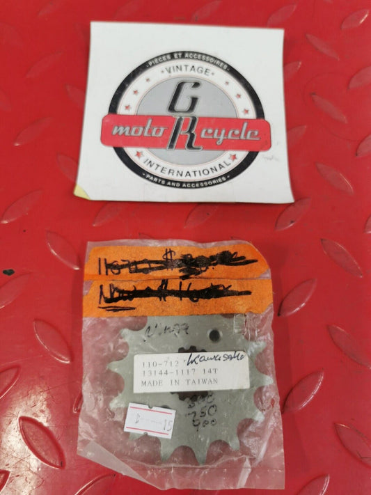 NOS KAWASAKI ZX600 ZX750 1985 - 1997 SPROCKET OUTPUT 15T 13144-1117  110-712 J17