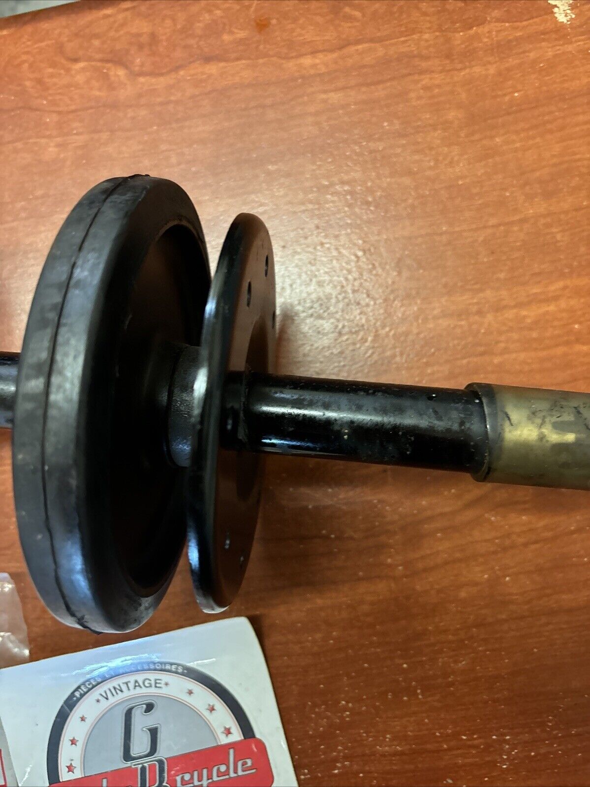 NOS Yamaha 1976 GP300 GP440 GS340 PR440 FRONT AXLE 890-47510-00-00 Y183