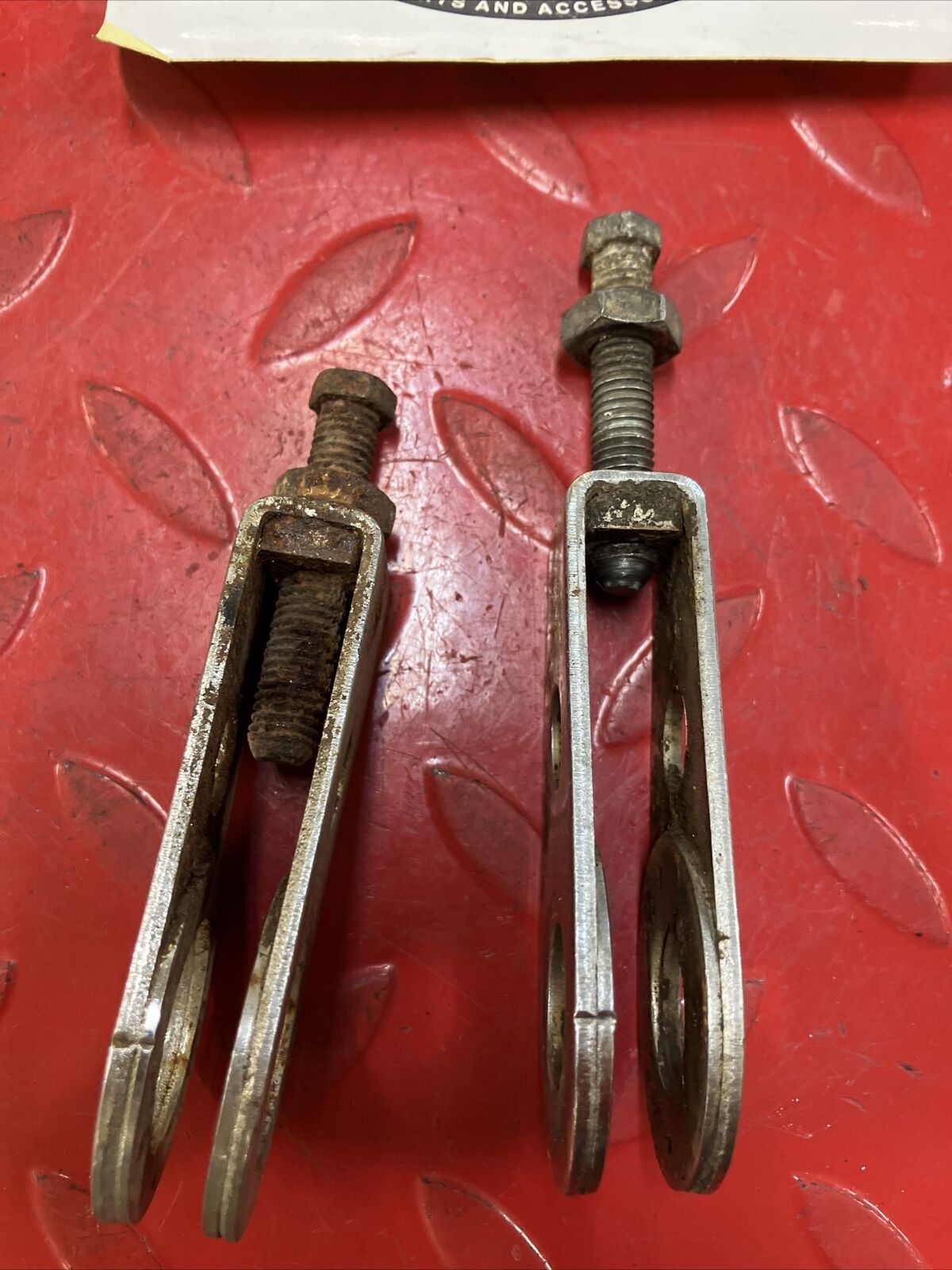 Yamaha RD400 1977 Drive chain tensioner puller 12R-25389-00-00