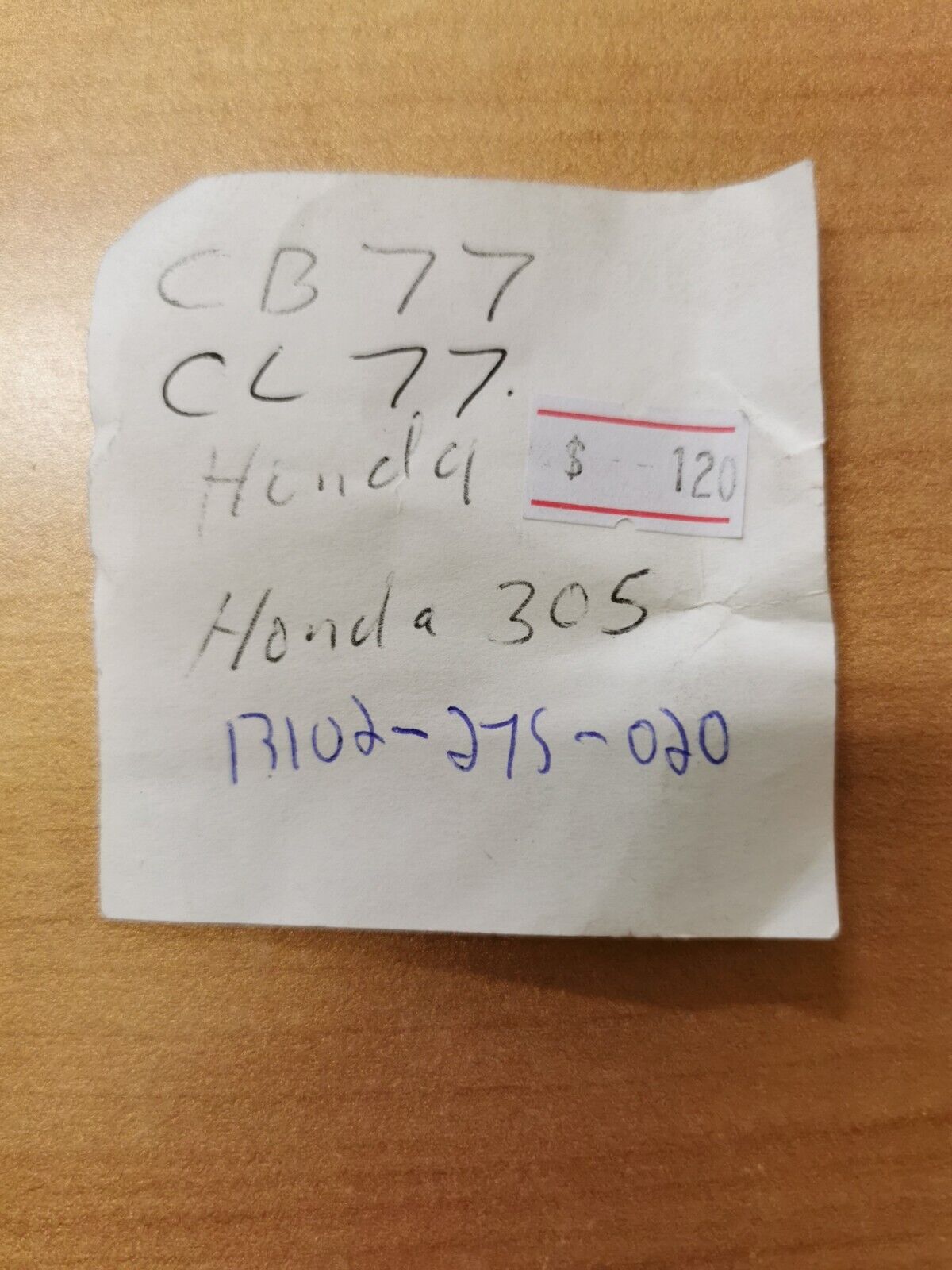 NOS HONDA   CB1977 CL1977    PISTON  OS 0.25    13102-275-020  H29