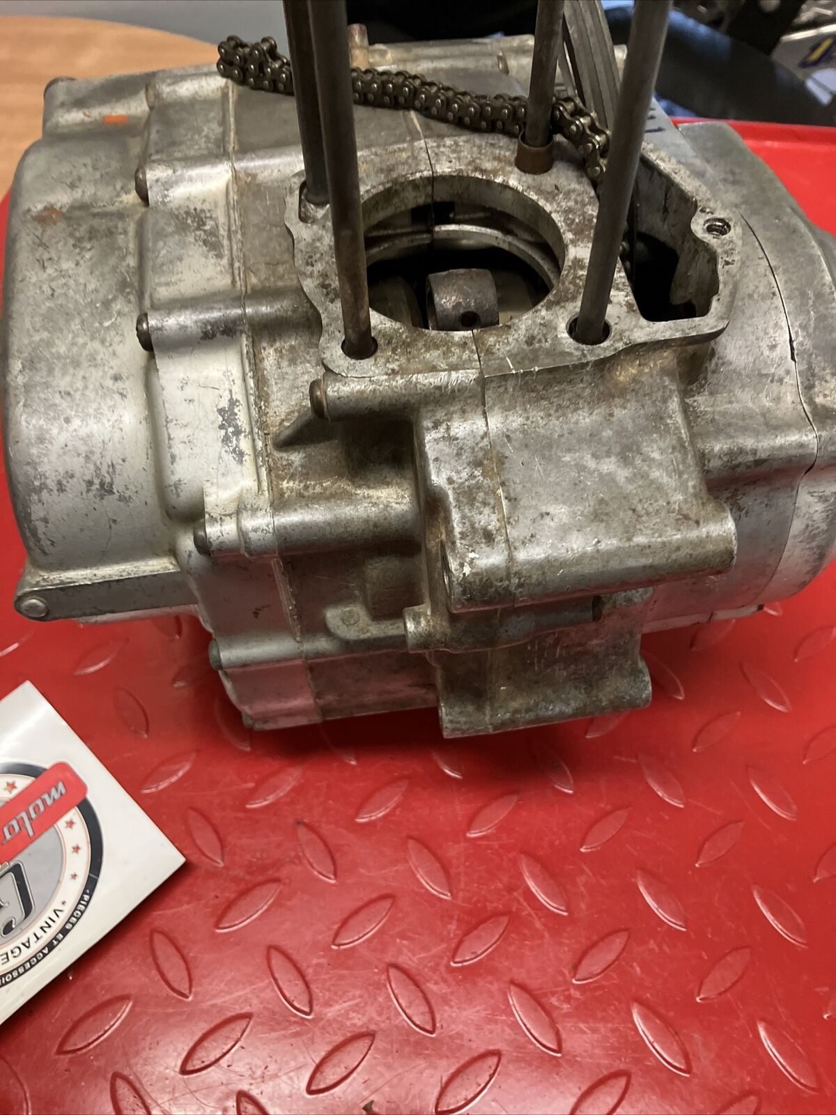 Honda SL100 SL100K2 1972 engine motor bottom end crankcase transmission stator