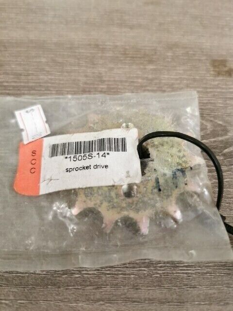 NOS SCC SPROCKET DRIVE 14T 1505S-14 J58