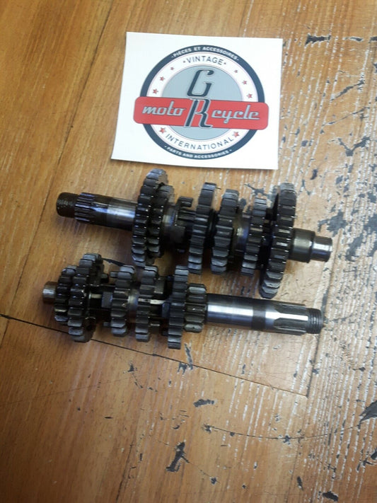Kawasaki KLX125L 2003 transmission input output gear shaft 2004 2005 2006 KLX125