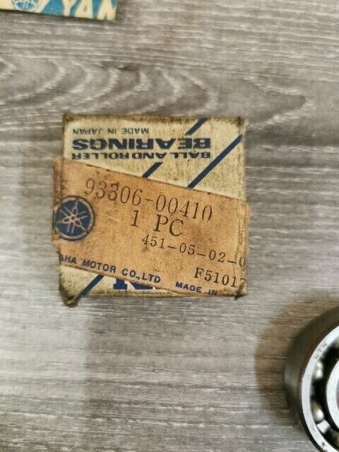 NOS YAMAHA FZ750 YS624T YS624WEN YFZ350T YFM400FWF BEARING 93306-00410-00 Y149