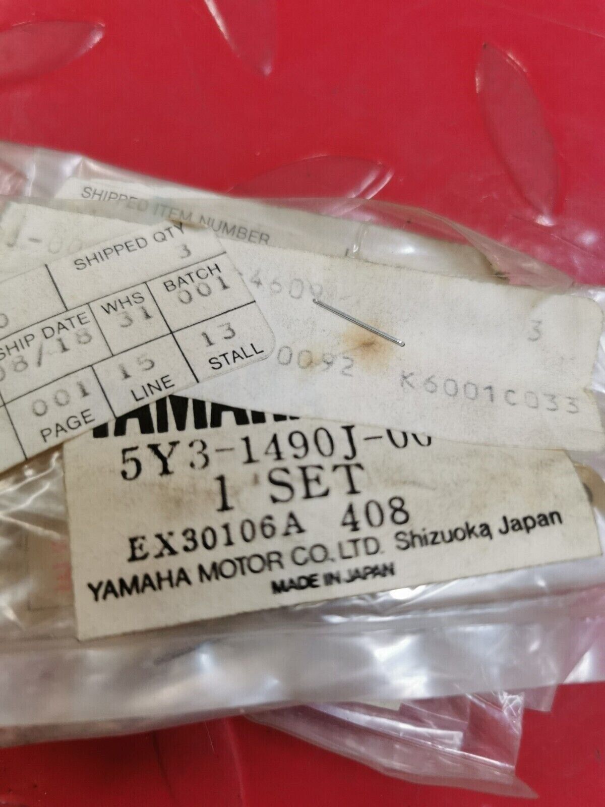NOS Yamaha XT550 NEEDLE SET 5Y3-1490J-00-00 Y25
