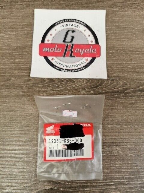 NOS HONDA CR125R 1986 RACK EXHAUST VALVE 19361-KS6-000 H76