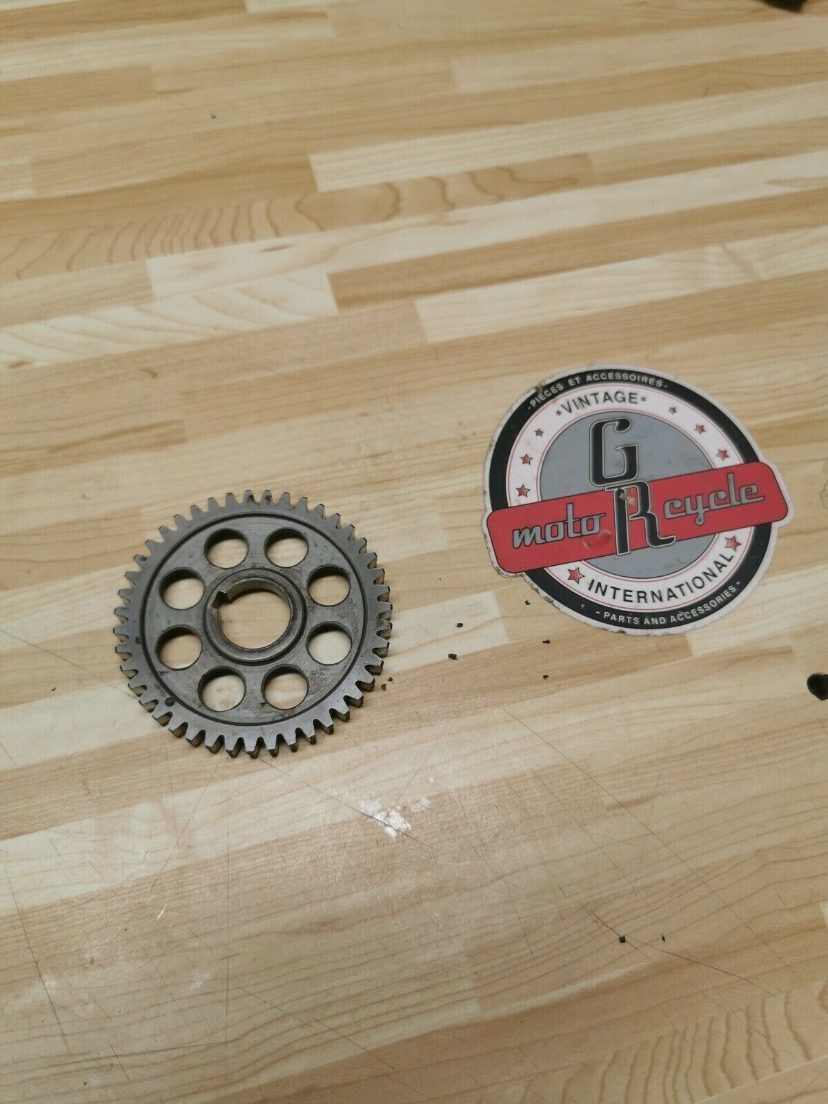 Yamaha DT200 1985 crankshaft counter balancer drive gear