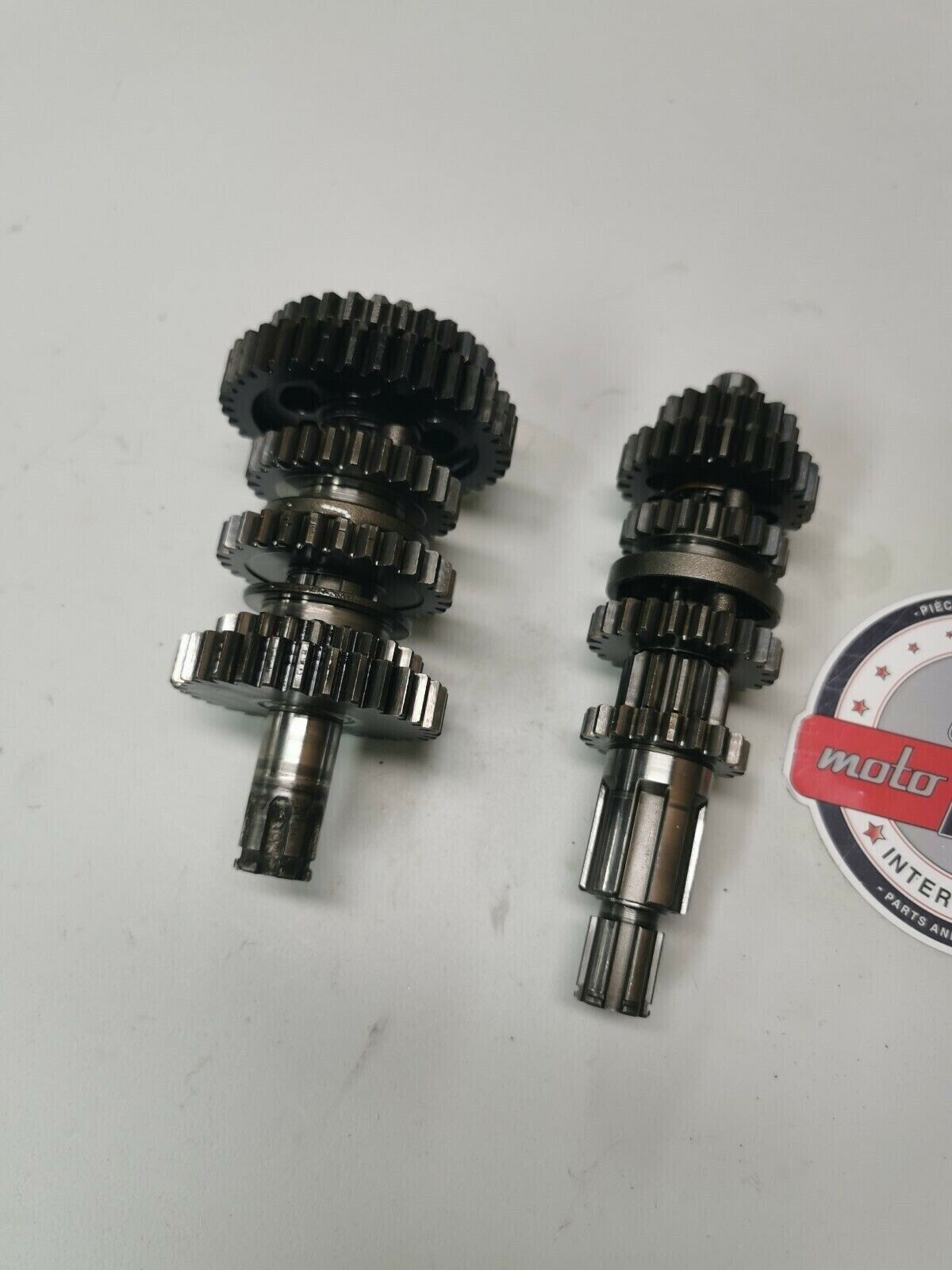Honda XL100S 1981 transmission mainshaft countershaft main counter shaft gear