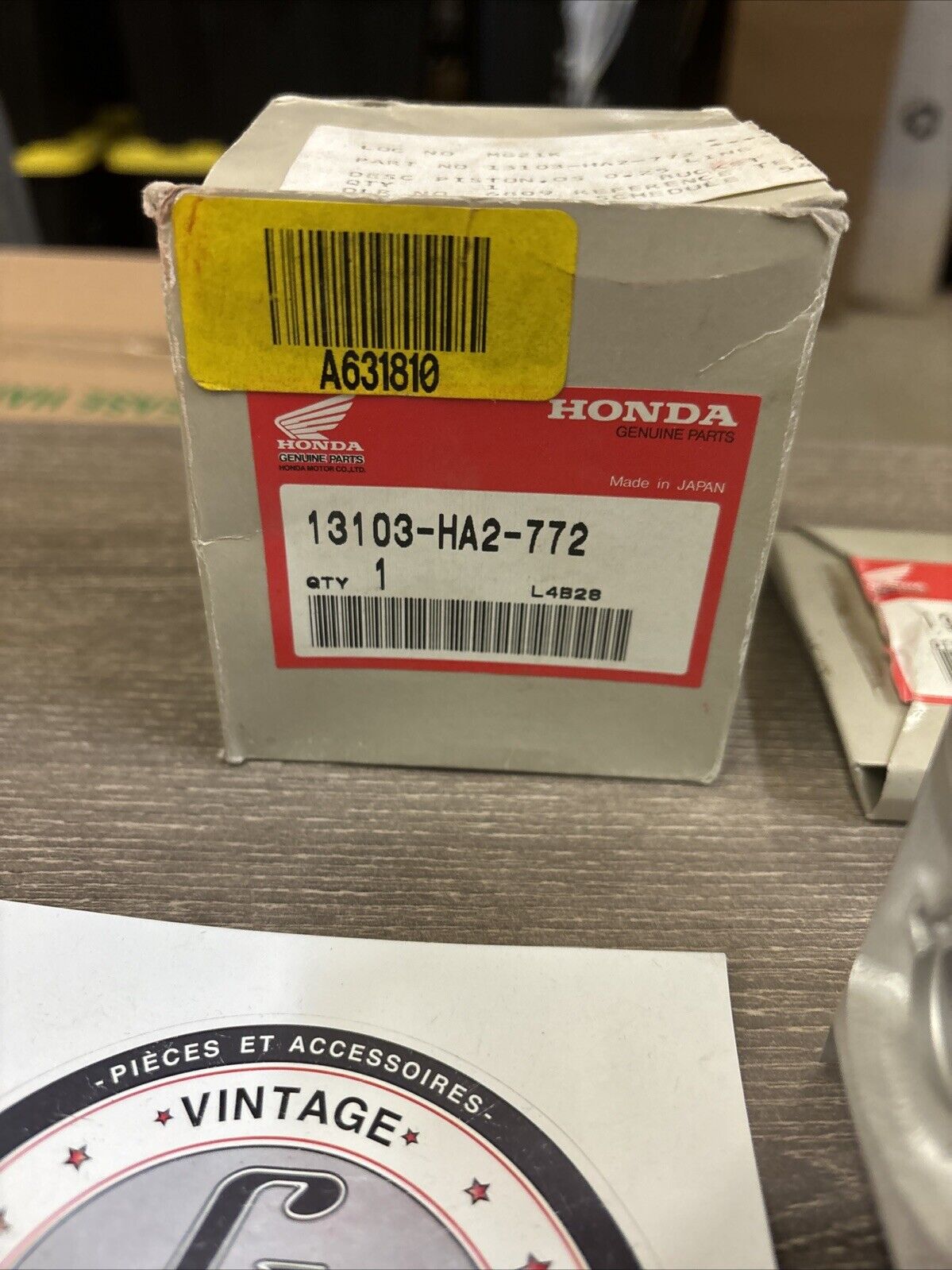 NOS Honda ATC250R TRX250 PISTON & RING O/S 0.25 13103-HA2-772 13011-HA2-003 H136