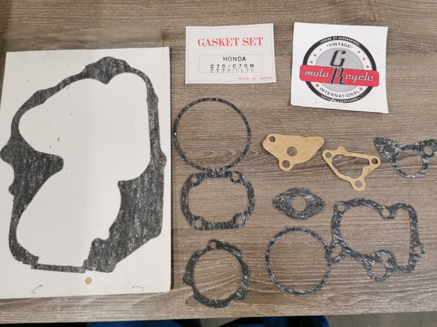 NOS HONDA C70 C70M CT70 CL70  INCOMPLETE GASKET KIT J49