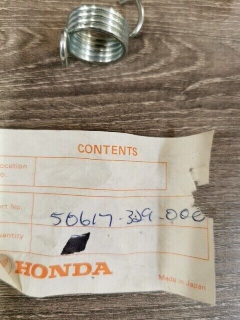 NOS HONDA CM185T CR125M CR250M SPRING R STEP RETURN 50617-MM9-000 H89