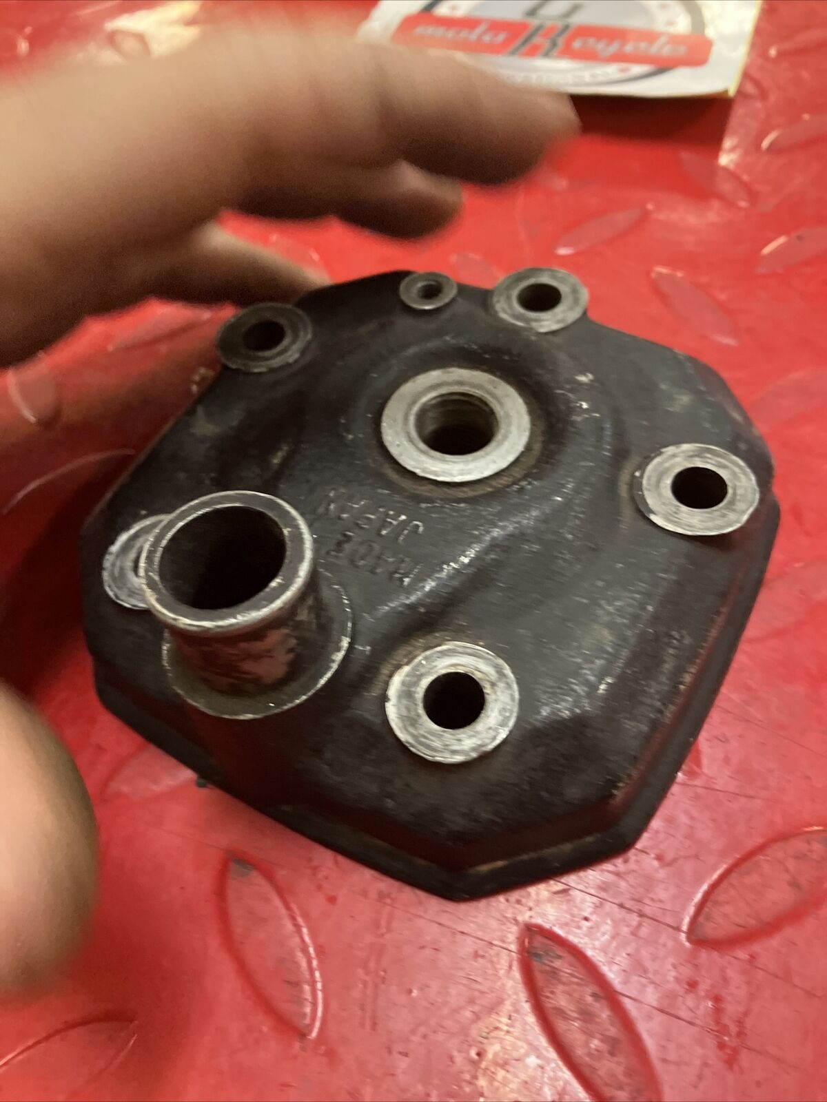 Kawasaki KX125 1983 cylinder jug barrel head cover