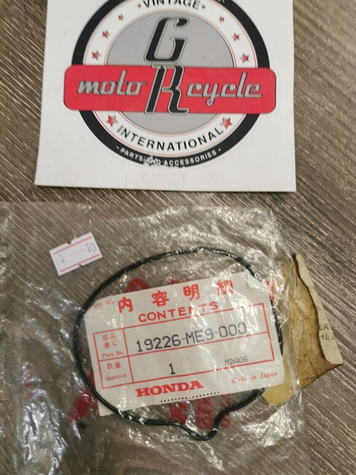 NOS HONDA VT1100C GASKET 19226-ME9-000 H57