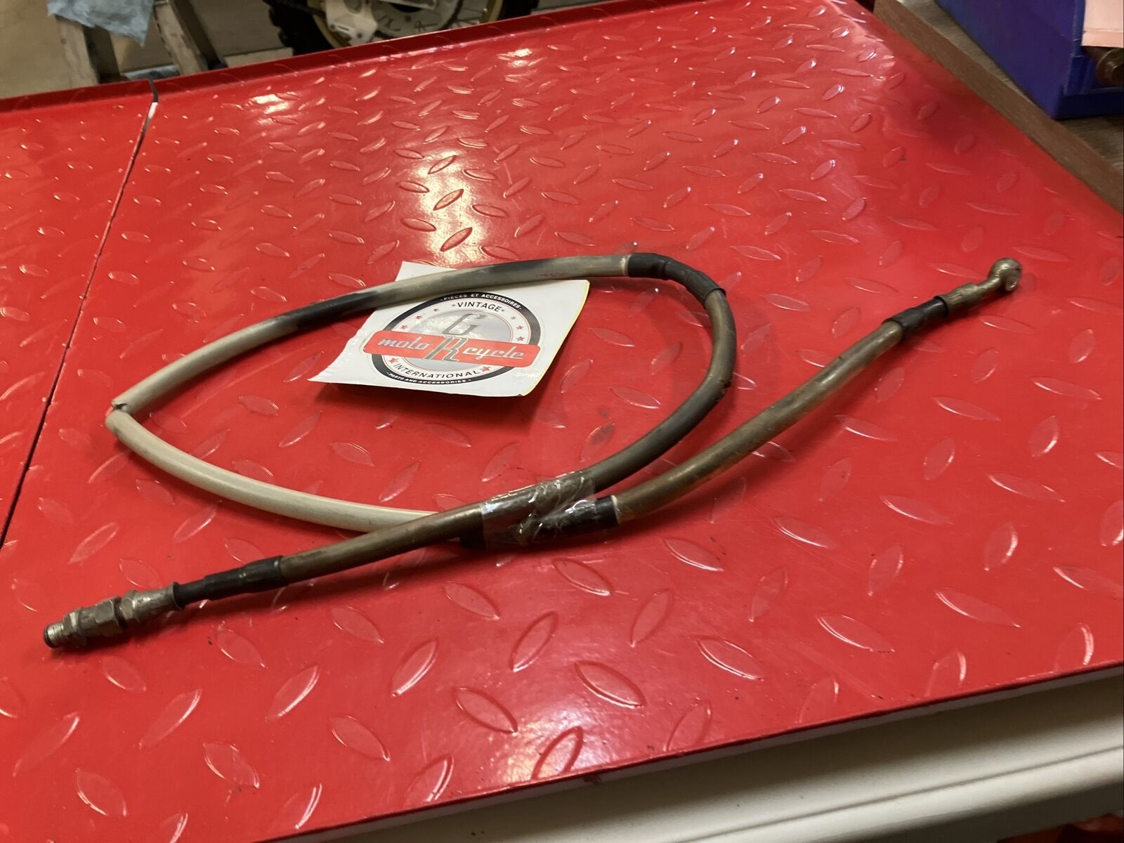 Honda CR250R 1984 front brake hose line CR500R