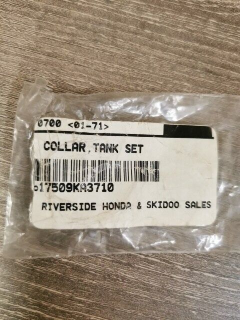 NOS HONDA CB400F CR125R CR60R CR80R XR100R Collar Tank Set 17509-KA3-710 H111