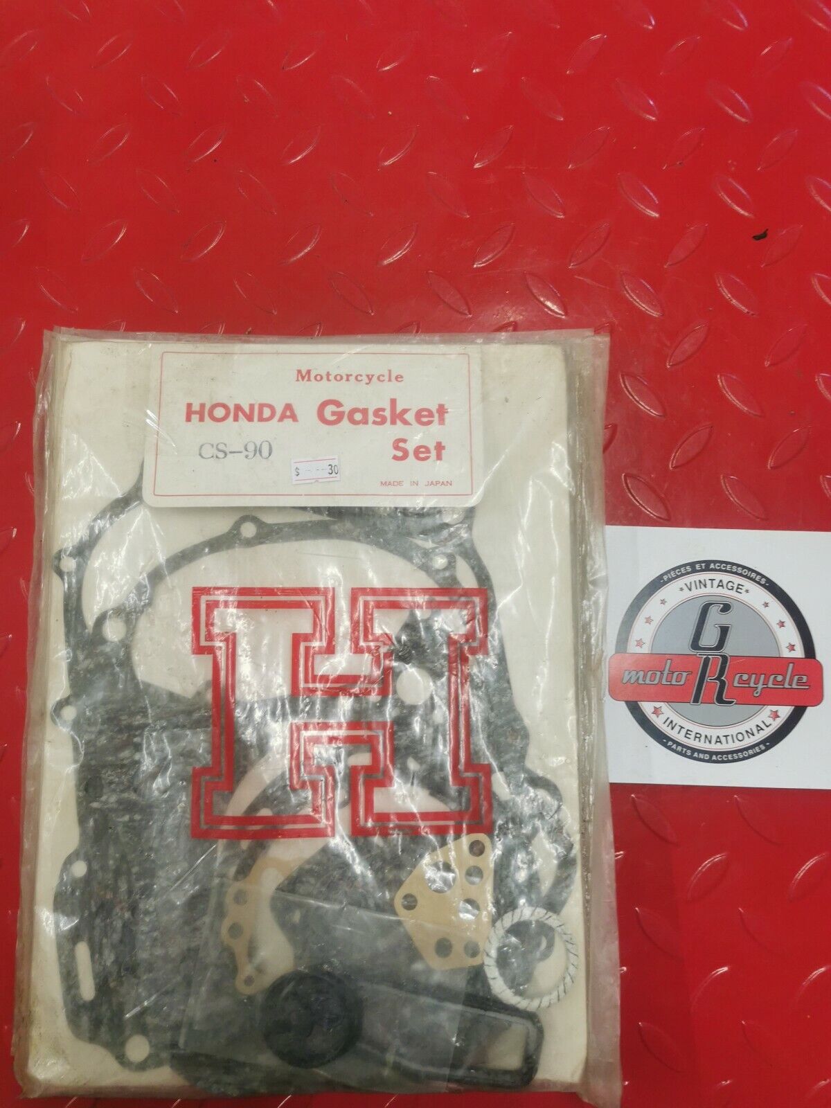 NOS Honda 90cc. CS90 CL90 OVERHAUL SET GASKET KIT H2