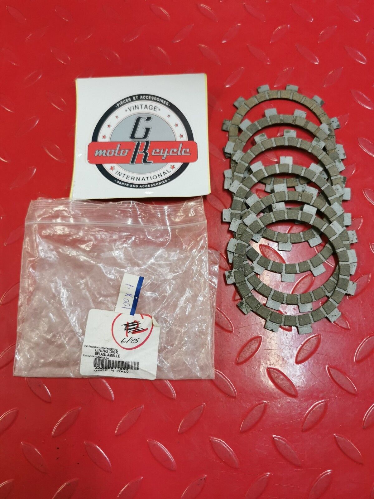 NOS KTM 60SX 65SX Clutch Lining Disk QTY 6 46032011000 KT2