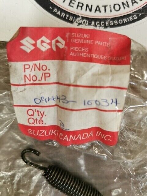 NOS SUZUKI RM125 1986 - 1991 SPRING 09443-10034 S54