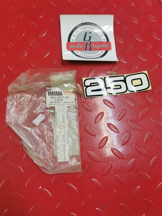 NOS YAMAHA YZ250 1980 1982 1983 EMBLEM 3R4-21737-00-00 Y28