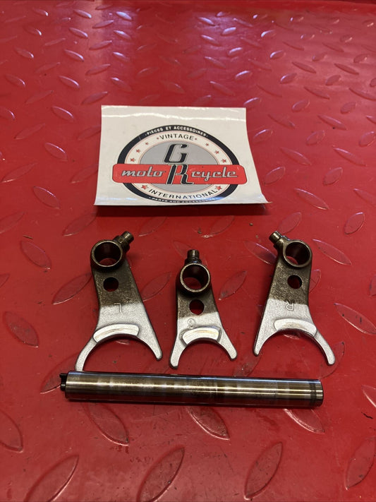 Honda XL350R 1986 transmission gearshift gear shift forks left right center