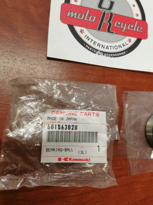 NOS Kawasaki VN750 ZG1000 ZN700 ZL600 ZL1000 BALL BEARING 601B6302U K26