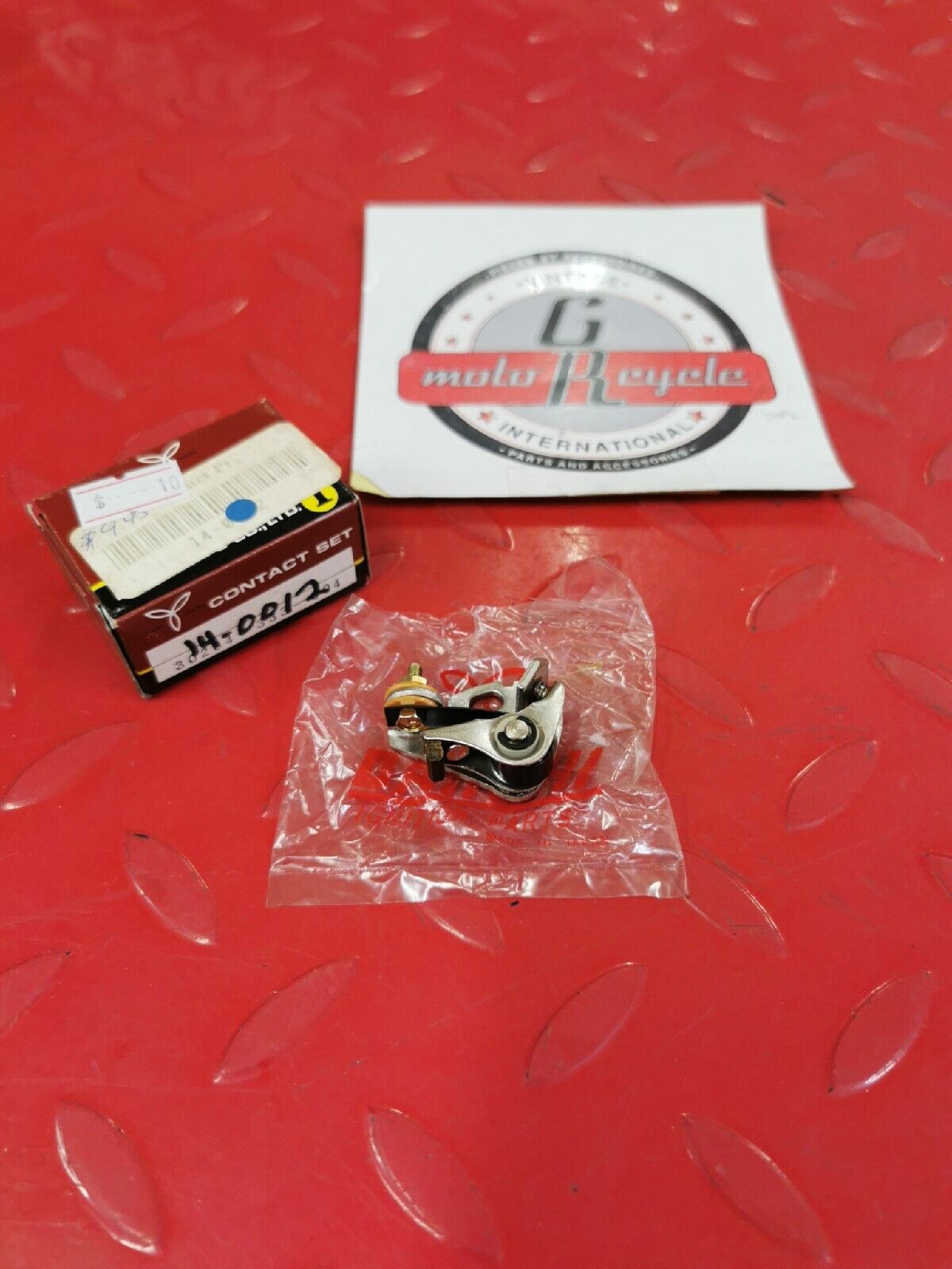 NOS Honda CB350 F CB400 LEFT  IGNITION CONTACT POINTS 30204-333-004 J11