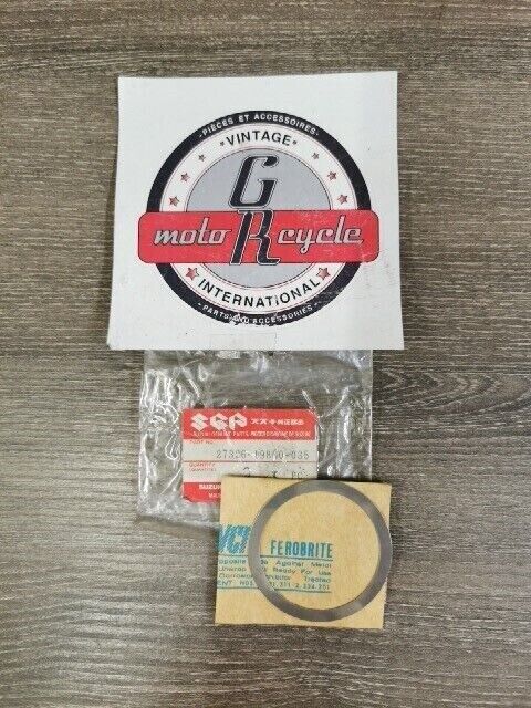 NOS SUZUKI LT4WD 1987 - 1995 SHIM FRONT DRIVEN BEVEL GEAR 27326-19B00-035 S57