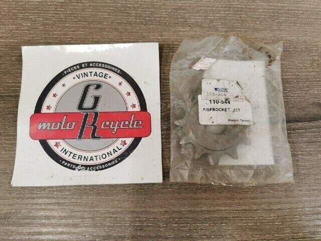 NOS BSL SUZUKI RM125 RM250 RMZ250 RS175 FRONT SPROCKET 12T 110-544 J57