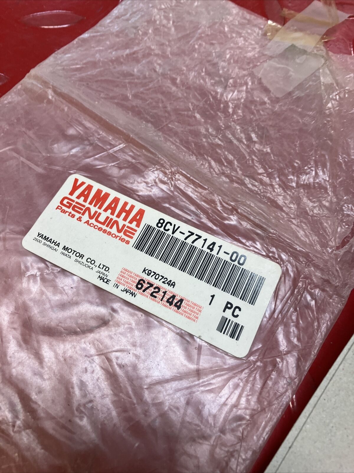 NOS Yamaha VX600 VX700 1997 DECAL EMBLEM 1 8CV-77141-00-00 Y36