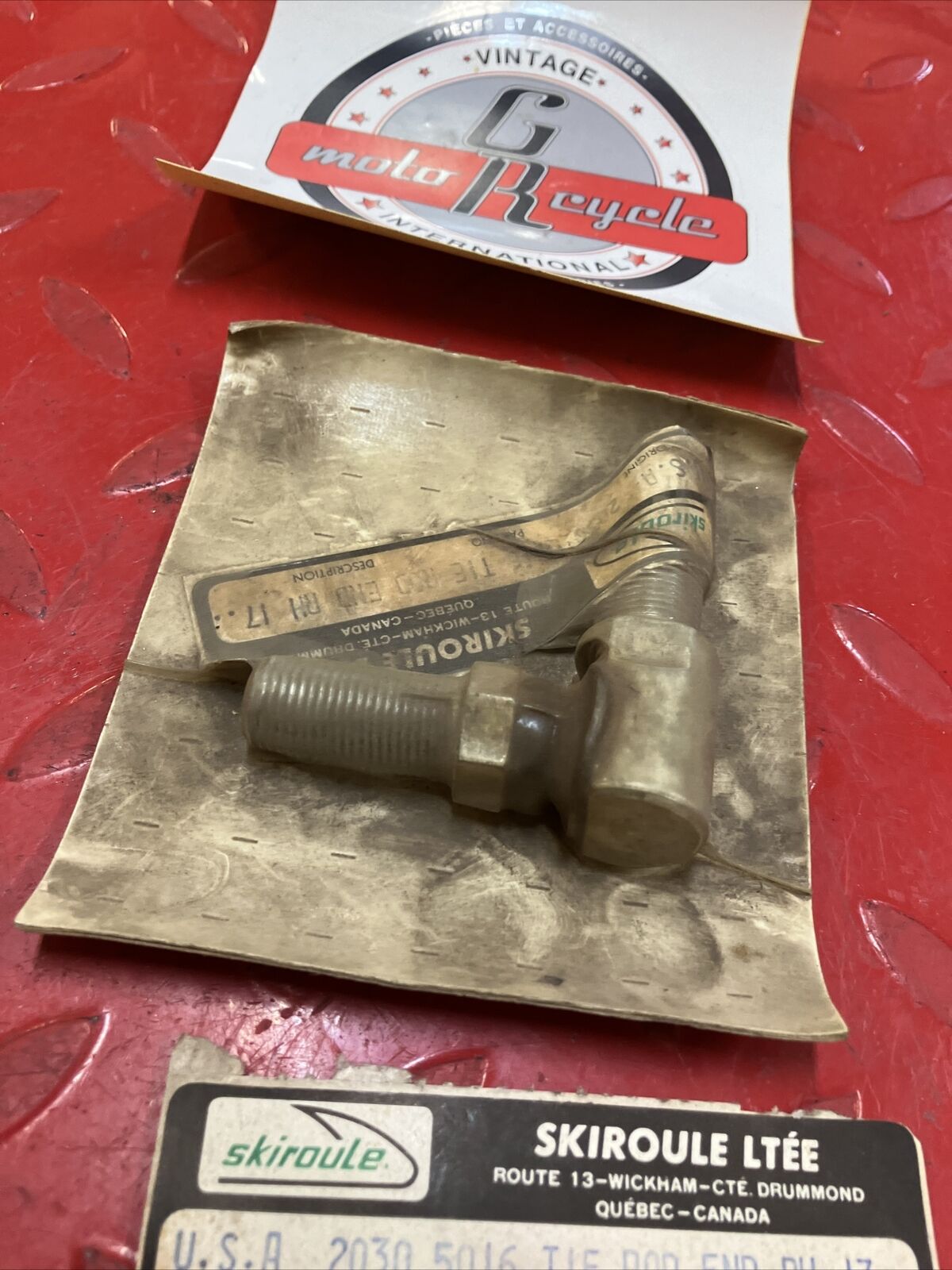 Nos Skiroule Right tie rod end 2030-5016 S1