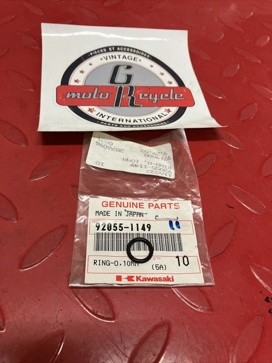 NOS KAWASAKI O-RING 10MM 92055-1149 K15