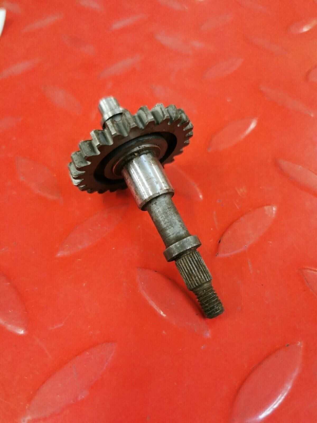 NOS HONDA CR125 1981 1982 WATER PUMP SHAFT  19230-KA3-000 H38