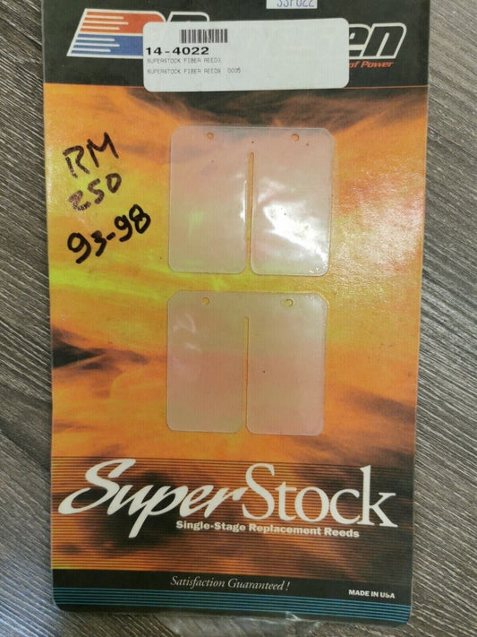 NOS Boyesen RM250 1993 - 1998 Super Stock Reeds Fiber SSF-022 J20