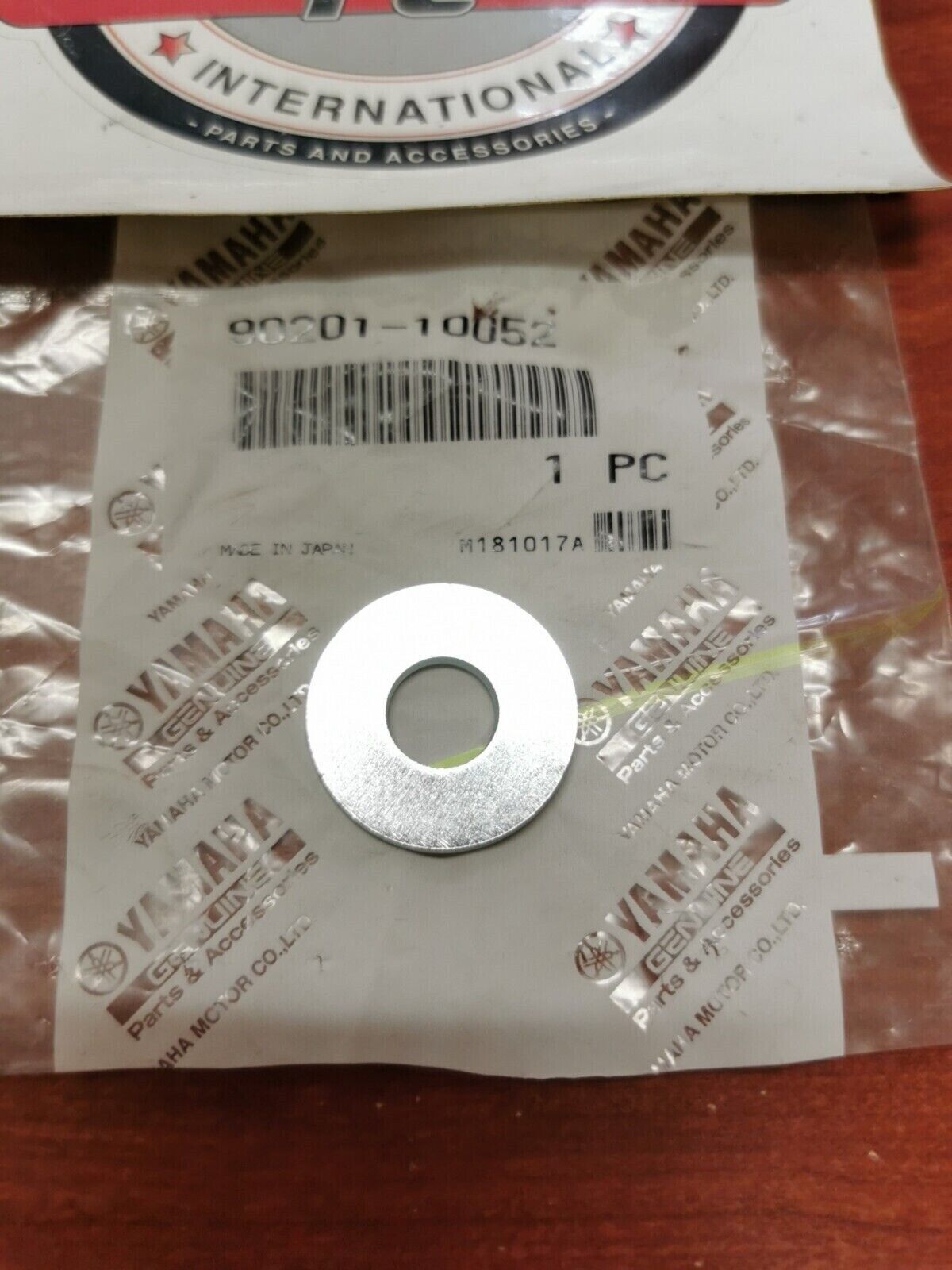 NOS Yamaha RX10 FX10 YFM125 YFM35 VK10 RST90 PLATE WASHER 90201-10052-00 Y84