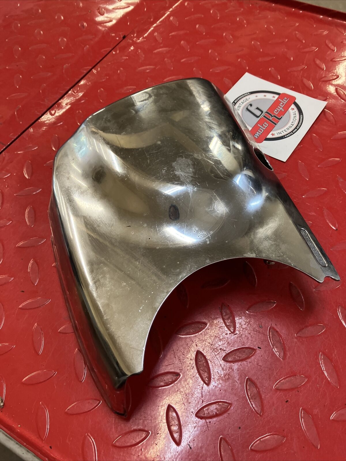 Honda VT1100 1997 VT1100C Shadow Magna left crankcase sprocket cover